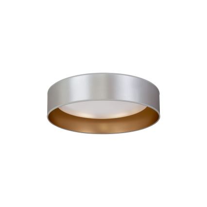 Duolla - LED Stropna svjetiljka ROLLER LED/24W/230V pr. 45 cm srebrna/zlatna