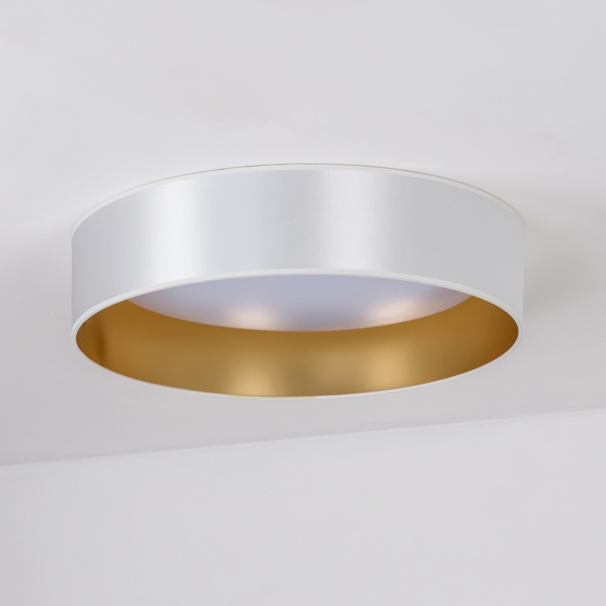 Duolla - LED Stropna svjetiljka ROLLER LED/24W/230V pr. 45 cm srebrna/zlatna