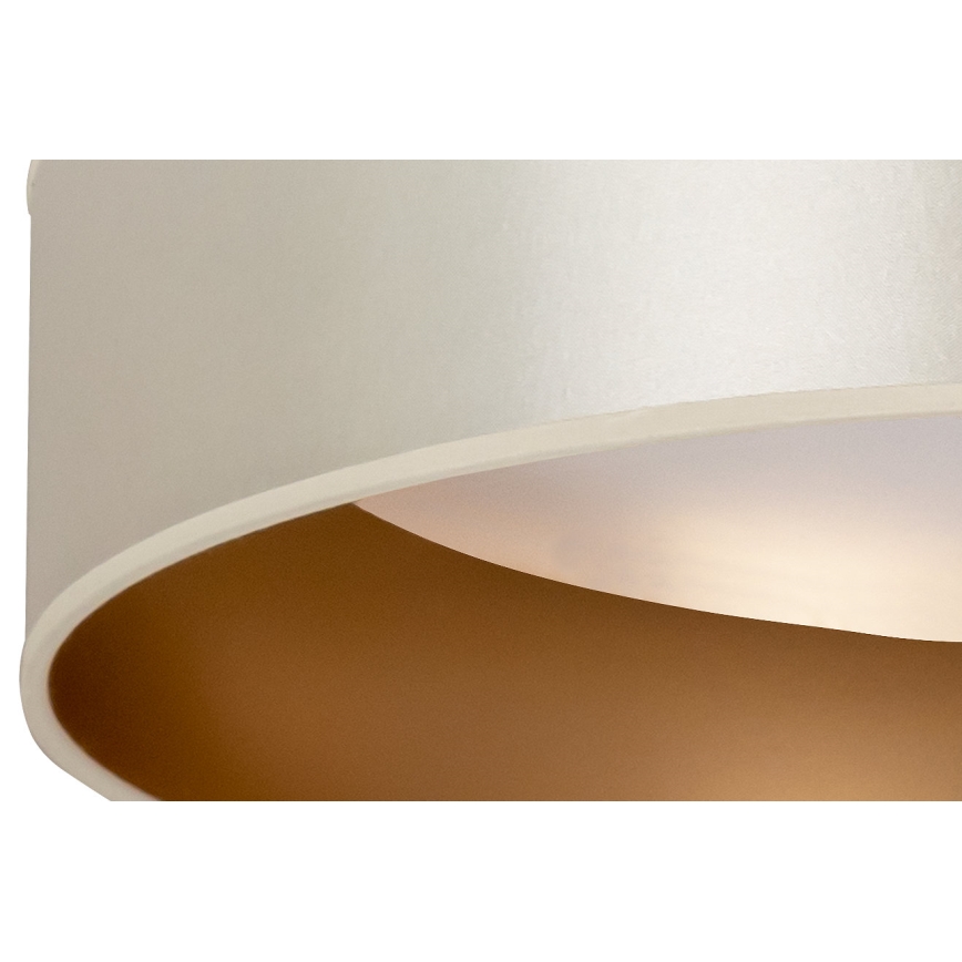 Duolla - LED Stropna svjetiljka ROLLER LED/24W/230V pr. 45 cm srebrna/zlatna