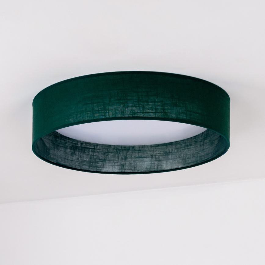 Duolla - LED Stropna svjetiljka ROLLER LED/24W/230V pr. 45 cm zelena