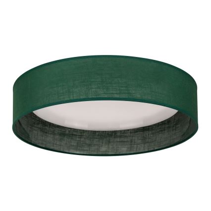 Duolla - LED Stropna svjetiljka ROLLER LED/24W/230V pr. 45 cm zelena