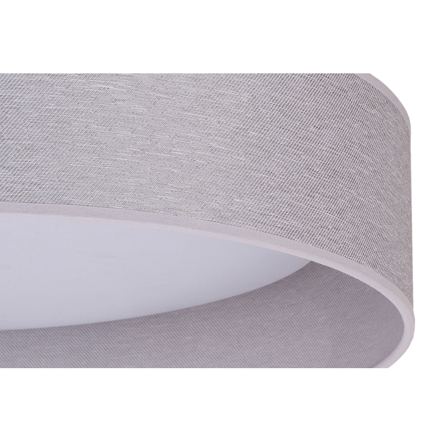 Duolla - LED Stropna svjetiljka ROLLER LED/24W/230V svijetla pr. 45 cm siva