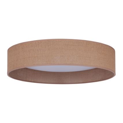 Duolla - LED Stropna svjetiljka ROLLER LED/24W/230V svijetla pr. 45 cm smeđa