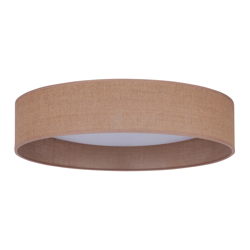 Duolla - LED Stropna svjetiljka ROLLER LED/24W/230V svijetla pr. 45 cm smeđa