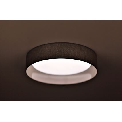 Duolla - LED Stropna svjetiljka ROLLER LED/24W/230V tamna pr. 45 cm siva