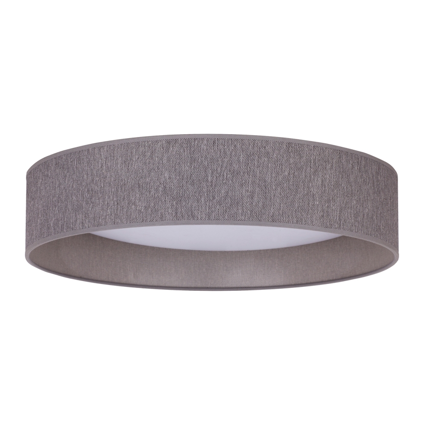 Duolla - LED Stropna svjetiljka ROLLER LED/24W/230V tamna pr. 45 cm siva