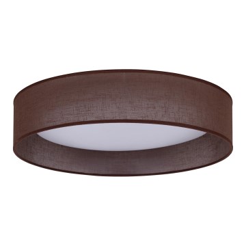 Duolla - LED Stropna svjetiljka ROLLER LED/24W/230V tamna pr. 45 cm smeđa