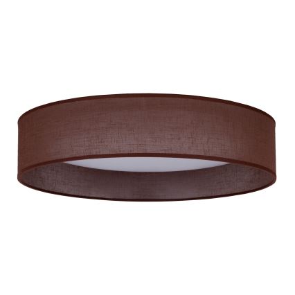 Duolla - LED Stropna svjetiljka ROLLER LED/24W/230V tamna pr. 45 cm smeđa
