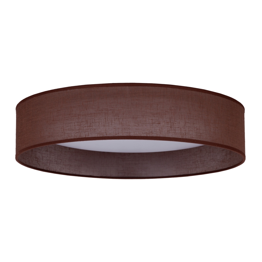 Duolla - LED Stropna svjetiljka ROLLER LED/24W/230V tamna pr. 45 cm smeđa