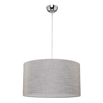 Duolla - Luster na sajli ALTO 1xE27/40W/230V pr. 45 cm siva