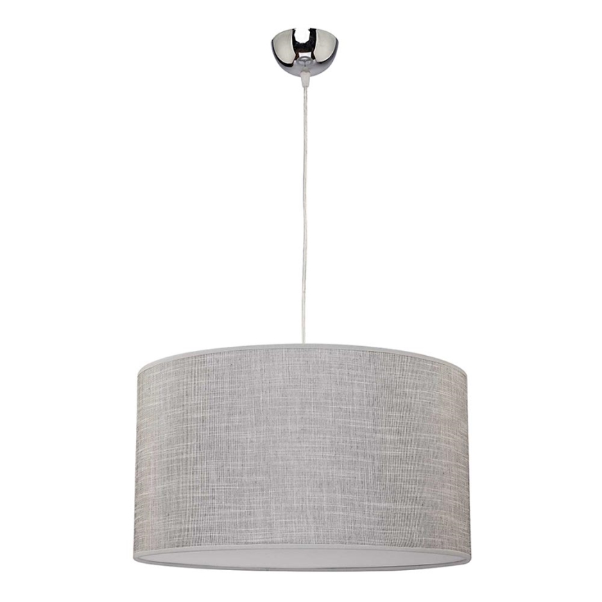 Duolla - Luster na sajli ALTO 1xE27/40W/230V pr. 45 cm siva