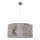 Duolla - Luster na sajli ALTO 1xE27/40W/230V pr. 45 cm srebrna