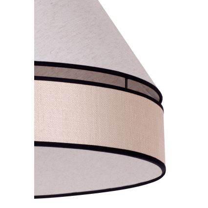 Duolla - Luster na sajli AVIGNON 1xE27/15W/230V pr. 60 cm bež