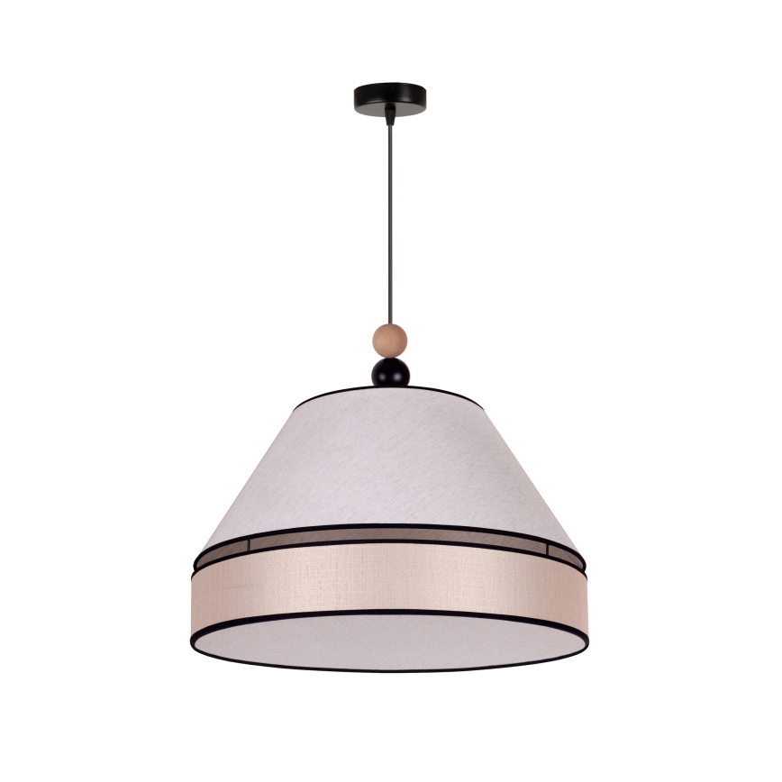 Duolla - Luster na sajli AVIGNON 1xE27/15W/230V pr. 60 cm bež