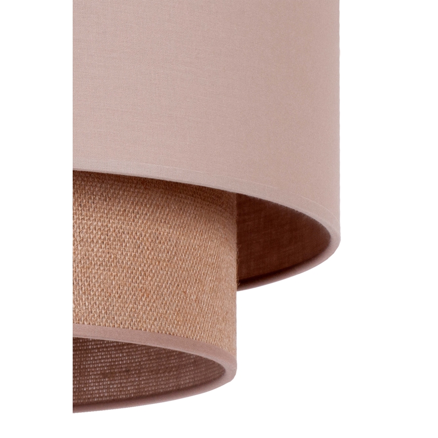 Duolla - Luster na sajli BOHO 1xE27/15W/230V pr. 45 cm bež/smeđa