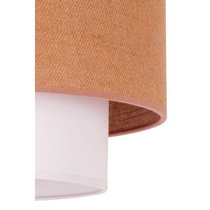 Duolla - Luster na sajli BOHO 1xE27/40W/230V pr. 45 cm bež/bijela