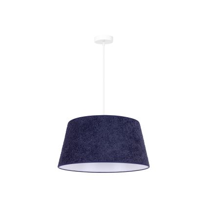 Duolla - Luster na sajli BOUCLE 1xE27/15W/230V pr. 50 cm plava