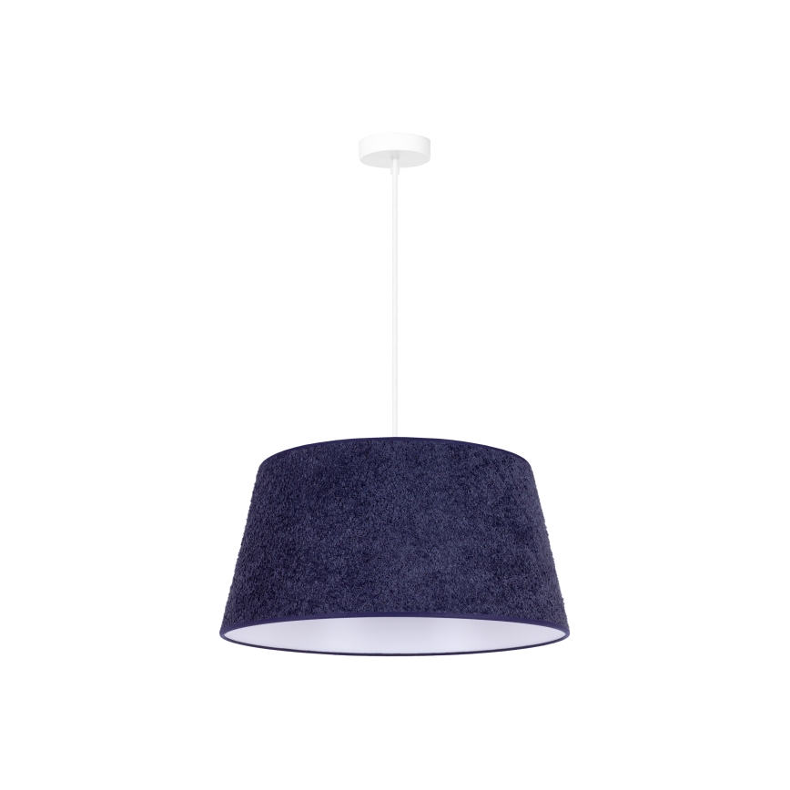 Duolla - Luster na sajli BOUCLE 1xE27/15W/230V pr. 50 cm plava