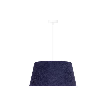 Duolla - Luster na sajli BOUCLE 1xE27/15W/230V pr. 50 cm plava