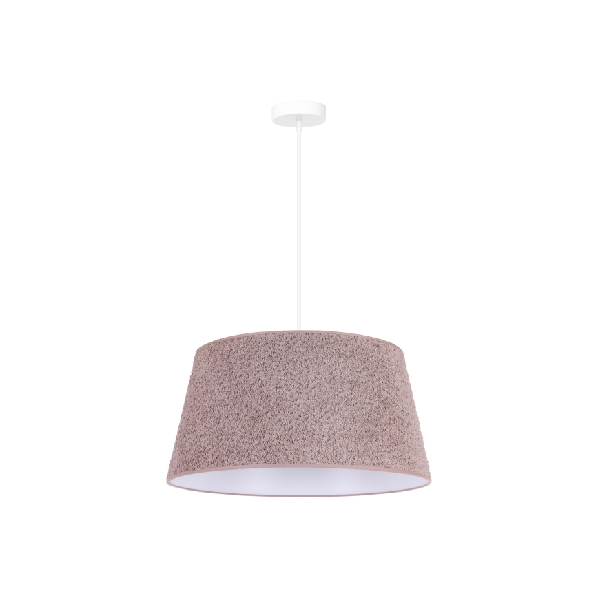 Duolla - Luster na sajli BOUCLE 1xE27/15W/230V pr. 50 cm smeđa