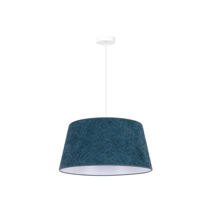 Duolla - Luster na sajli BOUCLE 1xE27/15W/230V pr. 50 cm tirkizna
