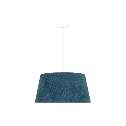 Duolla - Luster na sajli BOUCLE 1xE27/15W/230V pr. 50 cm tirkizna