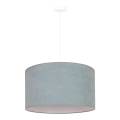 Duolla - Luster na sajli BRISTOL 1xE27/15W/230V pr. 45 cm zelena/bijela