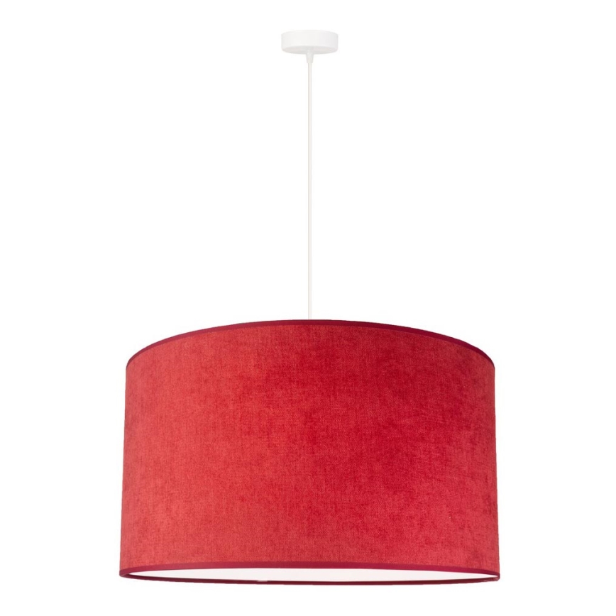 Duolla - Luster na sajli BRISTOL 1xE27/40W/230V pr. 45 cm crvena