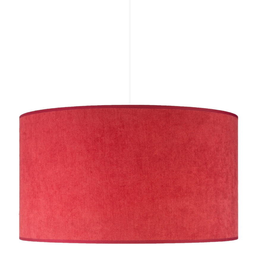 Duolla - Luster na sajli BRISTOL 1xE27/40W/230V pr. 45 cm crvena