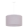 Duolla - Luster na sajli BRISTOL 1xE27/40W/230V pr. 45 cm siva