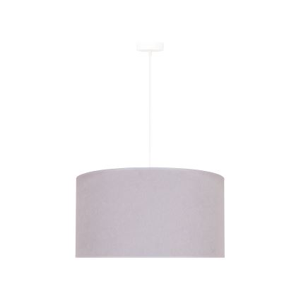Duolla - Luster na sajli BRISTOL 1xE27/40W/230V pr. 45 cm siva