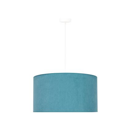 Duolla - Luster na sajli BRISTOL 1xE27/40W/230V pr. 45 cm tirkizna
