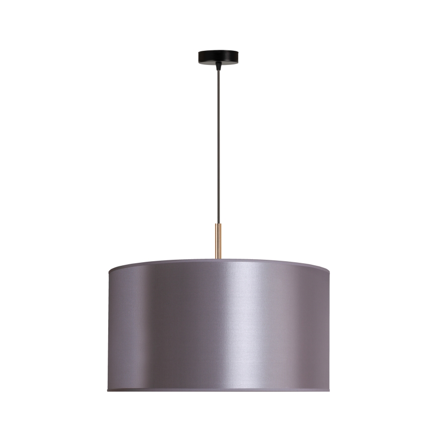 Duolla - Luster na sajli CANNES 1xE27/15W/230V pr. 45 cm srebrna/bakrena