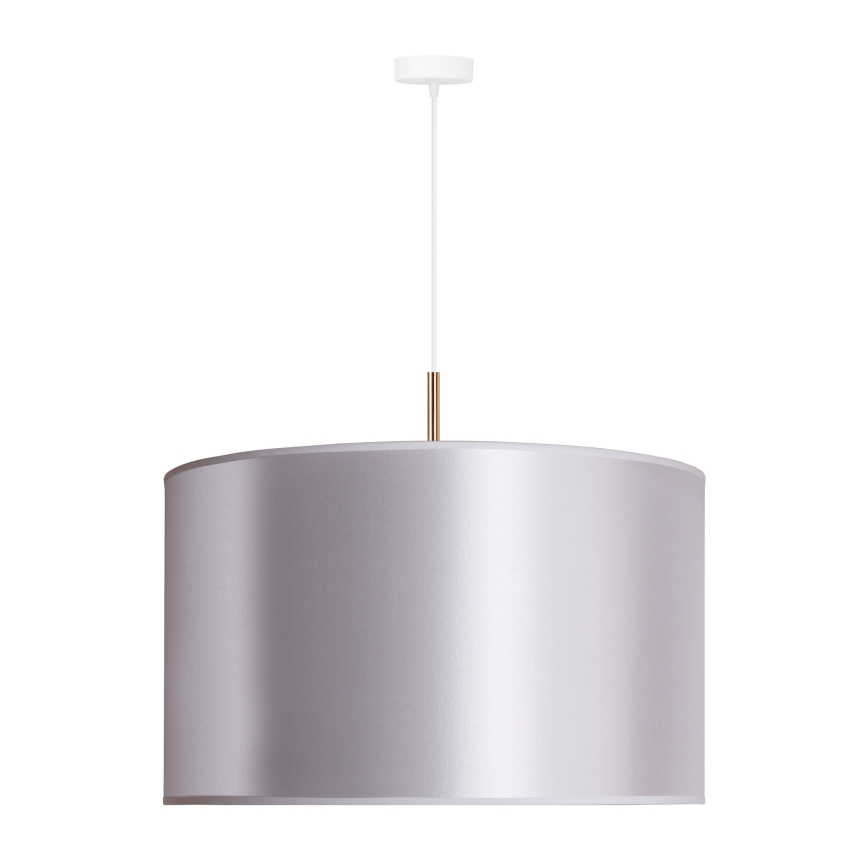 Duolla - Luster na sajli CANNES 1xE27/15W/230V pr. 50 cm srebrna/bakrena