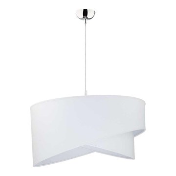 Duolla - Luster na sajli CELLO 1xE27/40W/230V pr. 45 cm bijela
