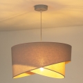 Duolla - Luster na sajli CELLO 1xE27/40W/230V pr. 45 cm ružičasta