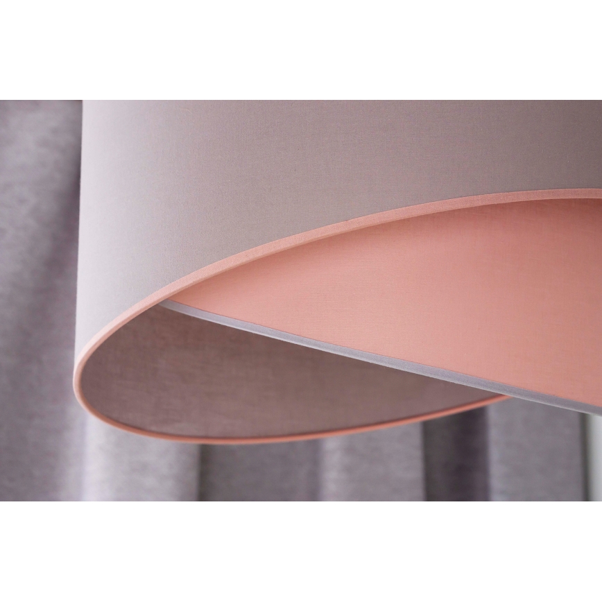 Duolla - Luster na sajli CELLO 1xE27/40W/230V pr. 45 cm ružičasta