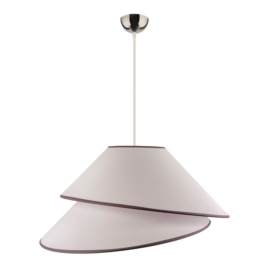Duolla - Luster na sajli COCO 1xE27/40W/230V pr. 50 cm bijela