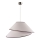Duolla - Luster na sajli COCO 1xE27/40W/230V pr. 50 cm bijela
