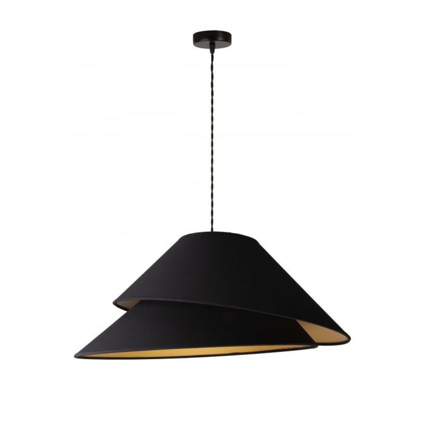 Duolla - Luster na sajli COCO 1xE27/40W/230V pr. 50 cm crna