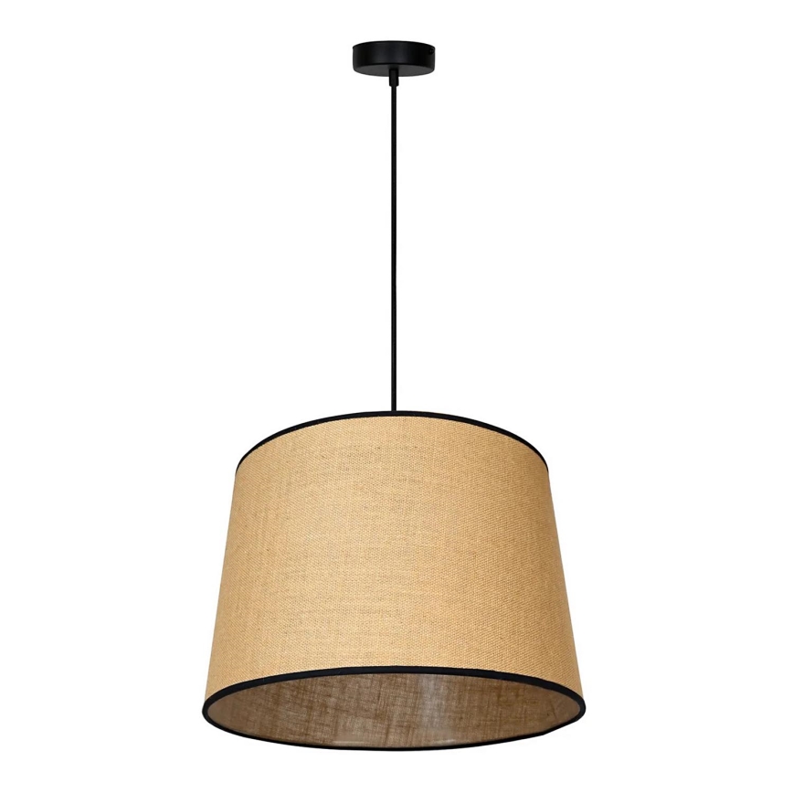 Duolla - Luster na sajli CONE 1xE27/15W/230V pr. 40 cm smeđa/crna