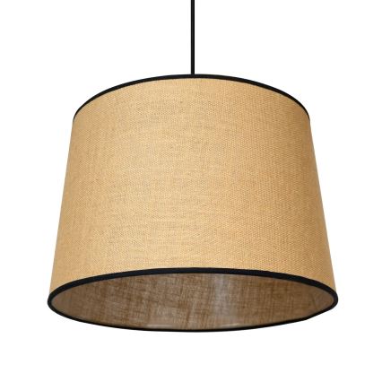 Duolla - Luster na sajli CONE 1xE27/15W/230V pr. 40 cm smeđa/crna