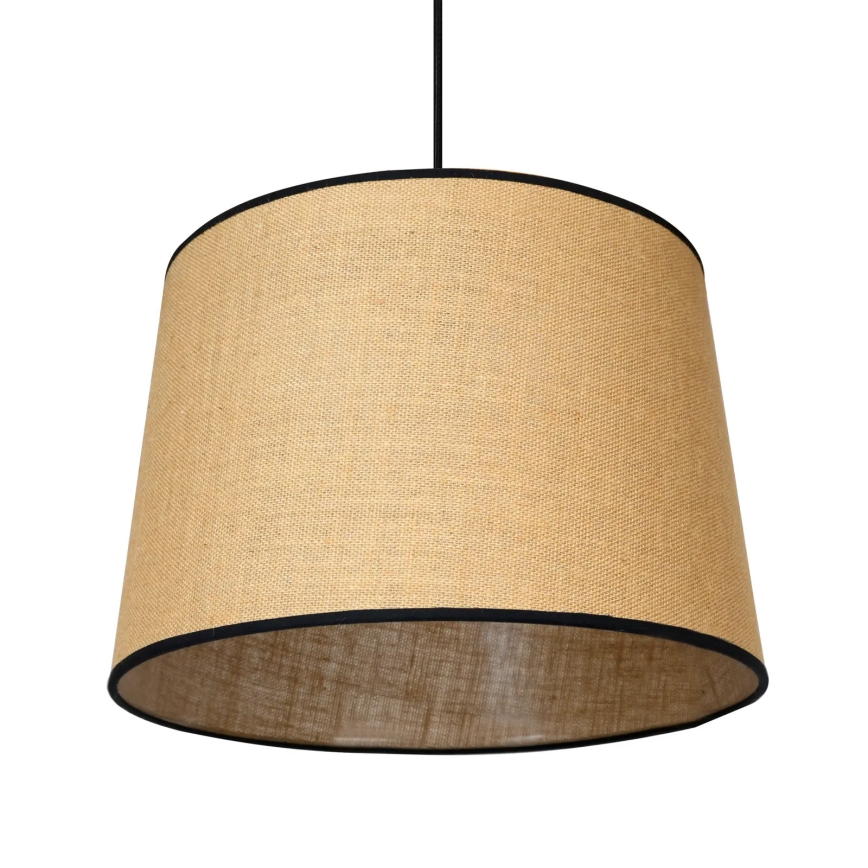 Duolla - Luster na sajli CONE 1xE27/15W/230V pr. 40 cm smeđa/crna