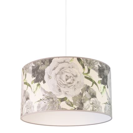 Duolla - Luster na sajli CONSTANCE 1xE27/40W/230V pr. 45 cm siva