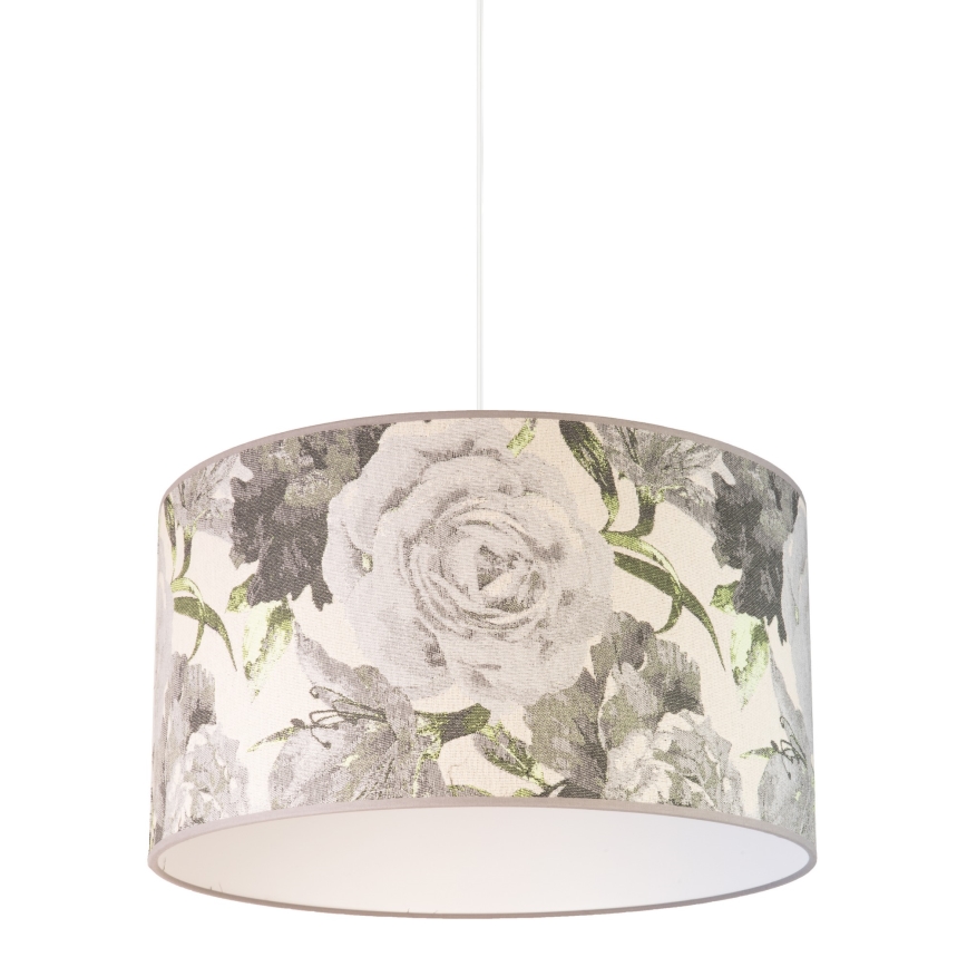 Duolla - Luster na sajli CONSTANCE 1xE27/40W/230V pr. 45 cm siva