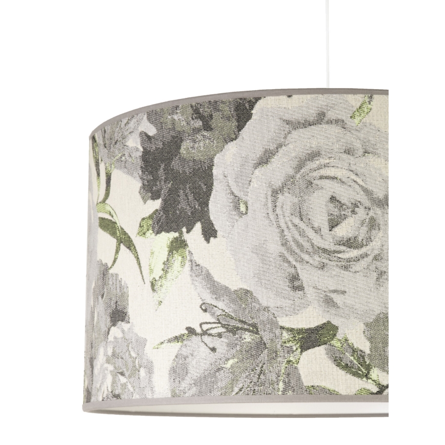 Duolla - Luster na sajli CONSTANCE 1xE27/40W/230V pr. 45 cm siva