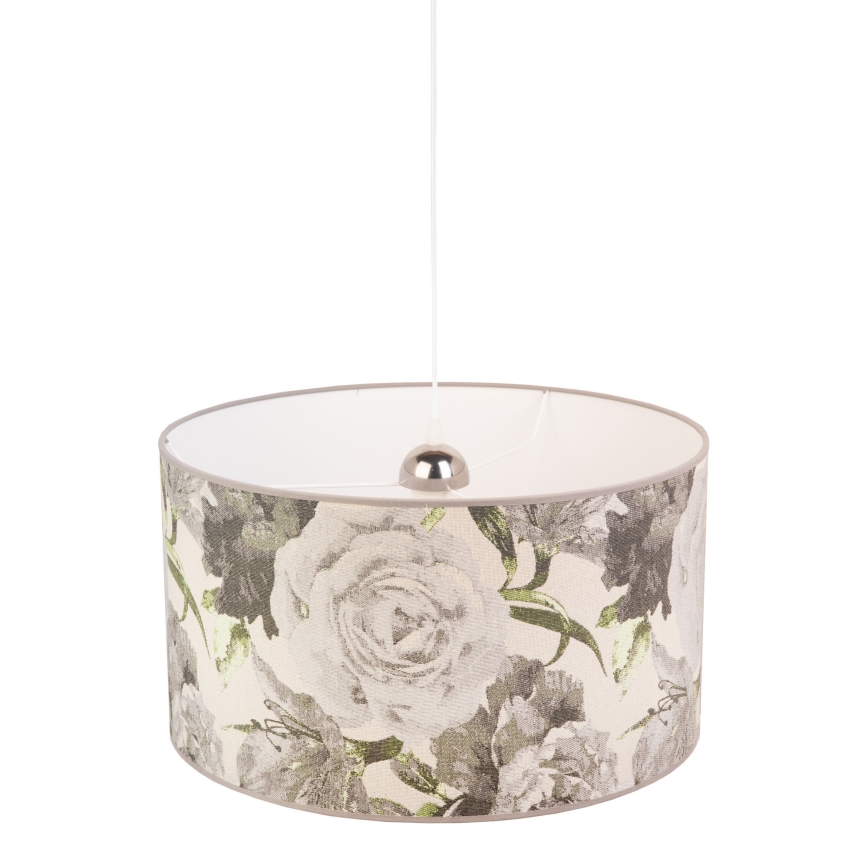 Duolla - Luster na sajli CONSTANCE 1xE27/40W/230V pr. 45 cm siva