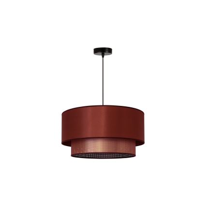 Duolla - Luster na sajli COPPER SHINY 1xE27/15W/230V pr. 45 cm bakrena