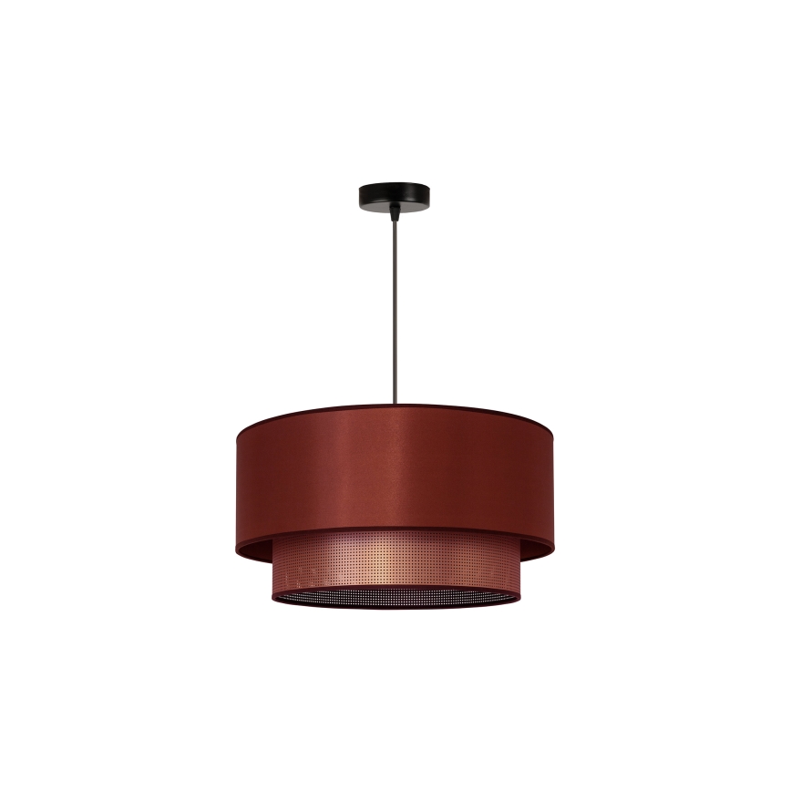 Duolla - Luster na sajli COPPER SHINY 1xE27/15W/230V pr. 45 cm bakrena
