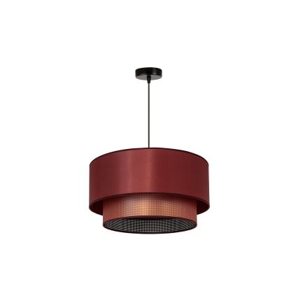 Duolla - Luster na sajli COPPER SHINY 1xE27/15W/230V pr. 45 cm bakrena